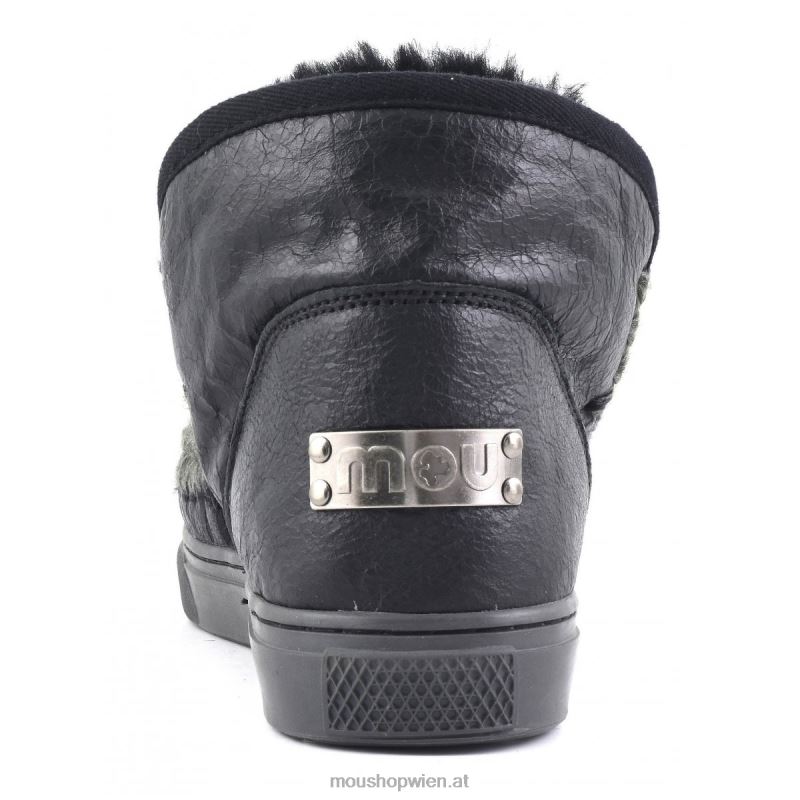 Männer Eskimo-Sneaker Mou P660X779 Wachsschwarz