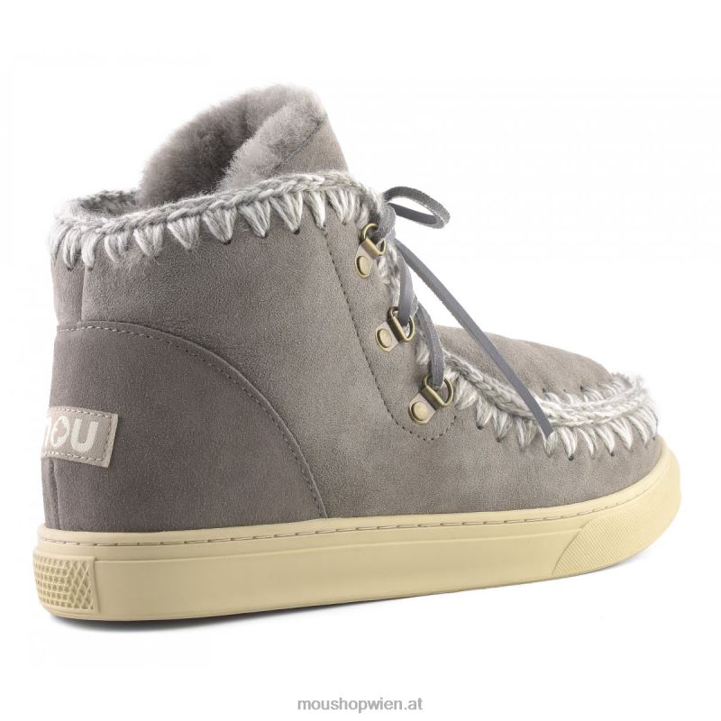 Männer Eskimo-Sneaker zum Schnüren Mou P660X774 neues Grau