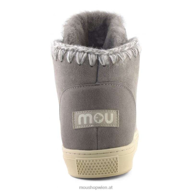 Männer Eskimo-Sneaker zum Schnüren Mou P660X774 neues Grau