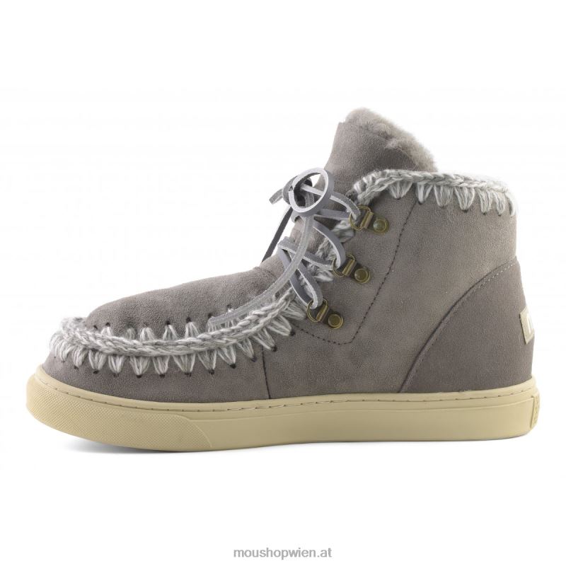 Männer Eskimo-Sneaker zum Schnüren Mou P660X774 neues Grau